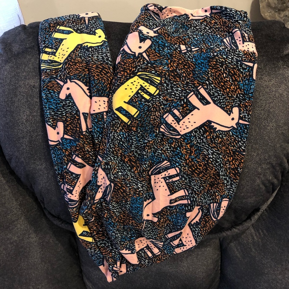 LuLaRoe Multicolor Animal Print Leggings
